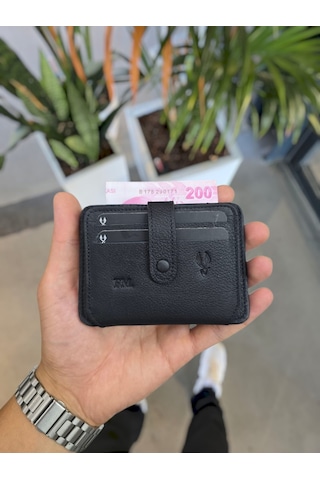 Visso 8600 Hakiki Deri Erkek & Kadın Deri Kartlık Çanta