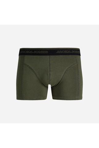 Jack & Jones Jack&jones Jacadrian Solid Trunks 3'lü Erkek Boxer 12300849 Çok Renkli
