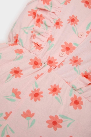 DeFacto Kız Bebek Çiçekli Tulum E5791A525SMPN127 Pembe