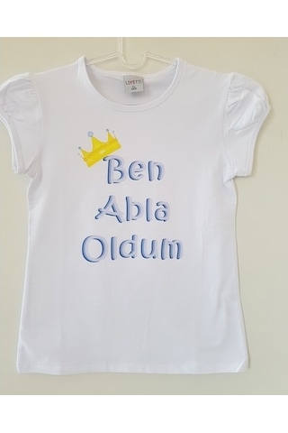 Abla Tişörtü Beyaz