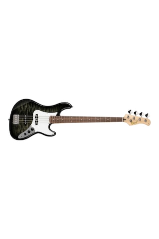 Cort Gb24jj Tbk Bass Gitar, Trans Black