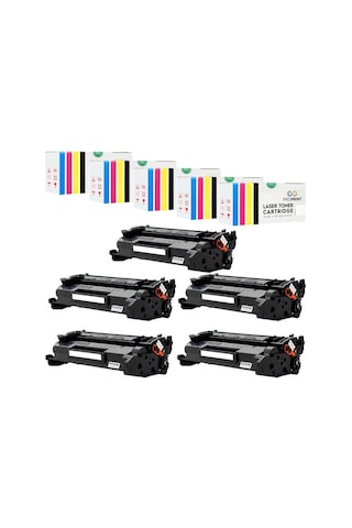Proprint MF443DW MF445DW 5 ADET Çipli Uyumlu Toner CRG057H