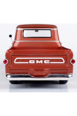 Motor Max Koleksiyon 1 / 24 Ölçek 1958 Gmc 100 Pickup Model Metal Araba Kırmızı