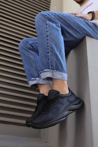 Knack Sneakers Ayakkabı 065 Siyah Taban 001