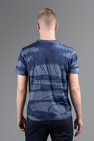Maraton Regular Erkek Bisiklet Yaka Lacivertmelanj T-shirt Lacivert