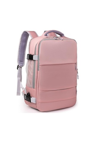 Ebitda Çoklu Kullanıcı Kız Sırt Çantası Pembe Büyük Kapasiteli, Kuru Ve Islak Sınıflandırma, Kısa Mesafe İş Seyahati, Su Geçirmez Anne Çantası Pembe