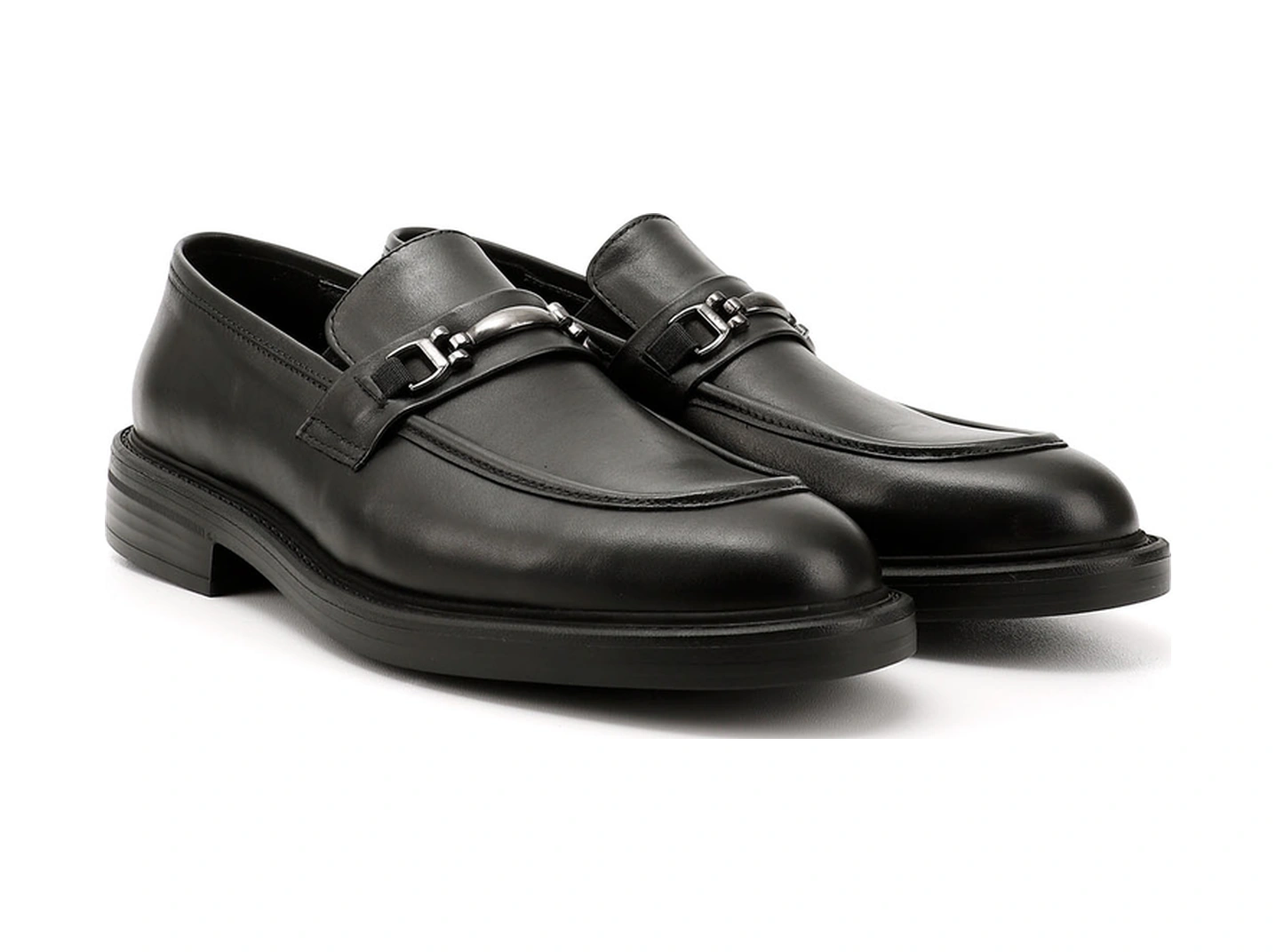 Gönderi R Erkek Siyah Tokalı Hakiki Deri Loafer Ayakkabı Ddma83631520 Siyah