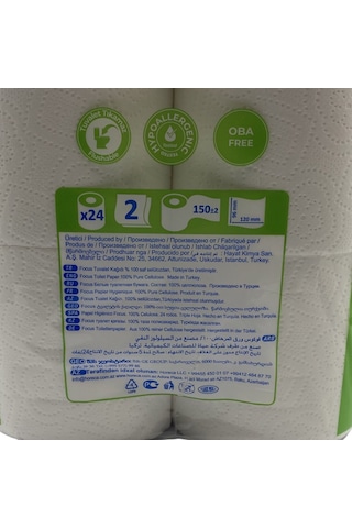 Focus Optimum Çift Katlı Tuvalet Kağıdı 24 Rulo
