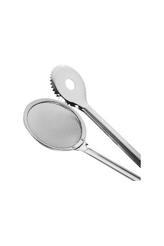 Nehir Sade Süzgeçli Kızartma Maşası