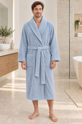 Özdilek Kadın/erkek Unisex Pamuklu Bornoz Xl - Mavi Özdilek Kadın/erkek Unisex Pamuklu Bornoz Xl - Mavi