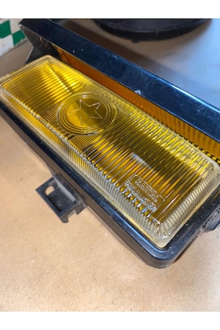 Halogen Sis Lambası Dikdörtgen Kapaklı Eski Üretim Etiketçilere Ö