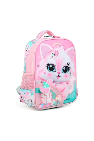 Chımola Cute Kıtty Sırt Çantası 12" Çok Renkli