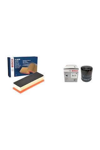 Fiat Albea 1.4 Filtre Seti Hava Filtresi + Yağ Filtresi Bosch Fiat Albea 1.4 Filtre Seti Hava Filtresi + Yağ Filtresi Bosch