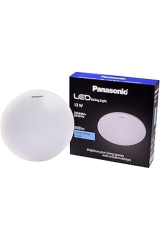 Panasonic Led Tavan Armatürü 13w 900lm 865-235 Planfonyer Beyaz