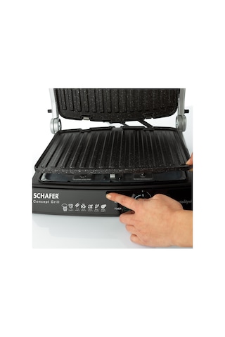 Schafer Concept Grill 2000 W Tost Makinesi
