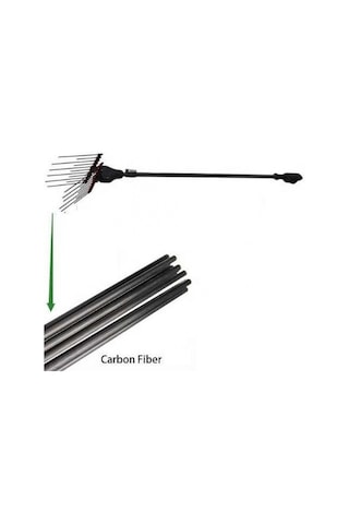 Zeytin Hasat Makinası Karbon Fiber Düz Çubuk - 4.5 Mm 5 Adet