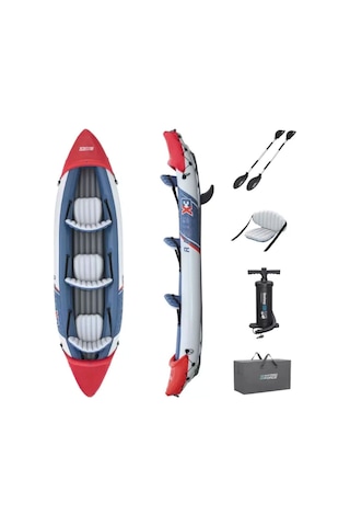 Bestway 65132 Rapid X3 Hydroforce 3 Kişilik Şişme Kano 381x100cm