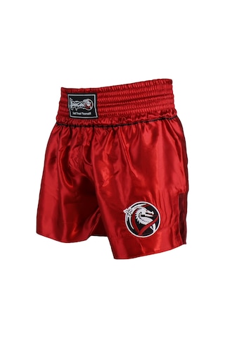 Dragondo Mt3033 Muaythai Şortu Kırmızı Kick Boks Şortu Kırmızı