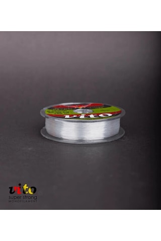Vito Süper Strong Monoflament Şeffaf Misina 160 Metre 0,38mm - Standart