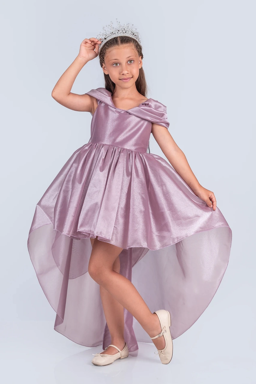 Kız Çocuk Kristal Taşlı Kraliçe Tacı Prenses Saç Aksesuarı, Abiye & Özel Gün Tacı Beyaz