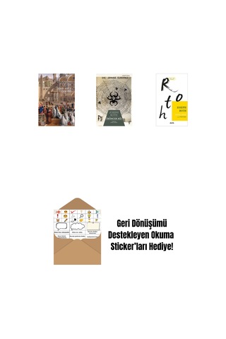 1002. Gece Öyküsü + Örümcek Ağı + Savoy Oteli + Okuma Sticker'ları