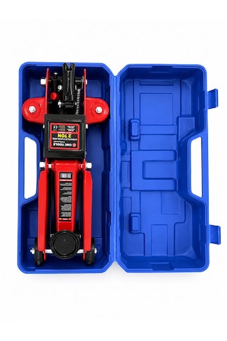 2 Ton Hidrolik Kriko Arabalı Kriko Taşıma Çantalı 135-320 Mm Profesyonel