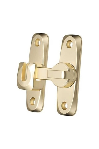 Besthome1 Suntek Ahır Kapı Kilidi Mandalı, Parlak Altın Donanım