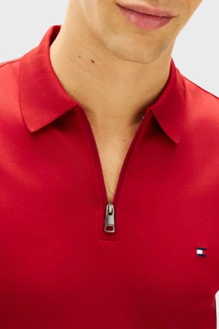 Tommy Hilfiger Erkek Polo Yaka T Shirt Mw0mw42758 Xıt Kırmızı Kirmizi