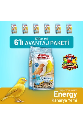 Kanarya Yemi 500 G - 6 Adet