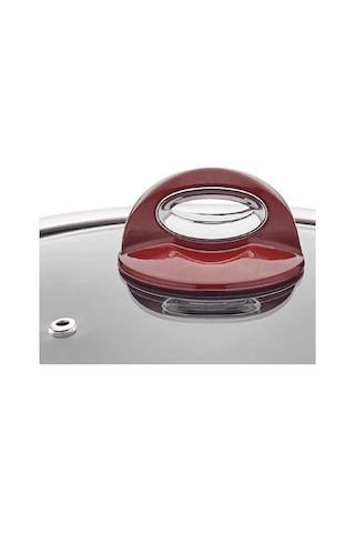 Taç Granit Derin Tencere 26 CMTt-1132 Kırmızı