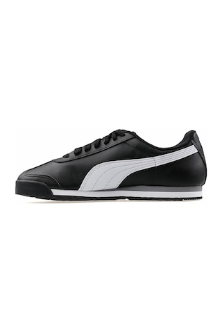 Puma Roma Basic Jr 353572 11 Kadın Siyah-beyaz Spor Ayakkabı Siyah