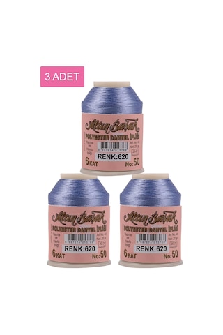 3 Adet Altınbaşak Oya Ve Dantel İpi 20 Gr - Royaleks - No: 620