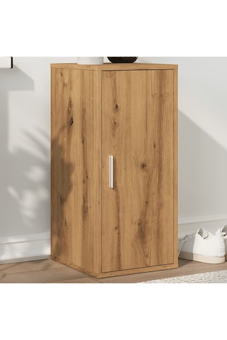 Orlen Çok Amaçlı Dolap - Kiler Dolabı - 1 Kapaklı - Erzak Dolabı - Atlantikçam - 35 Cm Atlantik Çam