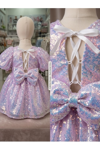 Babydoll Elbise Cumino Lila