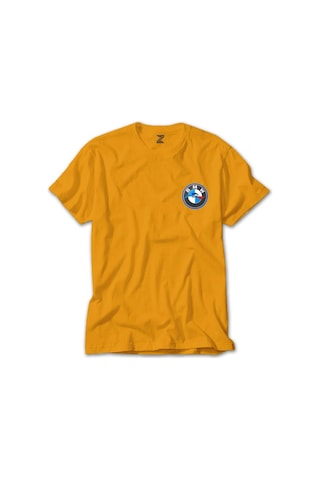 Bmw Gs Logo Sarı Tişört