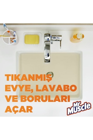 Mr. Muscle Granül Lavabo Açıcı 50 G