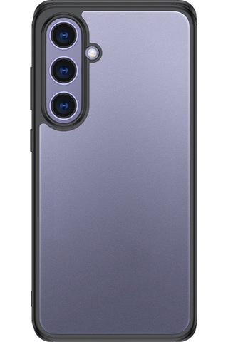 Galaxy S25 Uyumlu Kamera Korumalı Şeffaf Arka Yüzeyli Silikon Kılıf