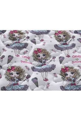 Candy Princess Kız Desenli Ultra Ortopedik Yaylı Yatak 90x190 Tek Kişilik