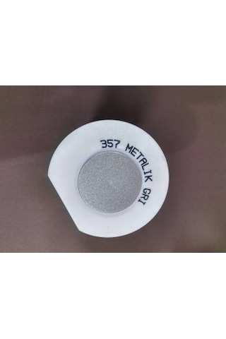 357-metalik Gri - Permolit Akçalı Özel Renkli Metalik Sprey Boya