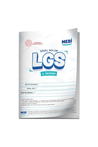LGS 8.Sınıf MEBi ONLİNE 1.2.3.4.5.6.7.8.9.10.11.12. Deneme Türkiye Geneli Paket PDF BASKI ÜCRETİ