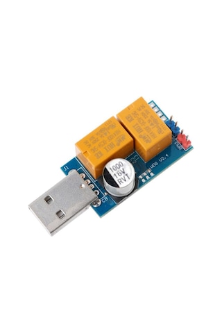 Usb Watchdog Kartı Çift Röle KatılıMSI Uyumluz Otomatik Yeniden Başlatma Mavi Ekran Kilitl 24h Bilgisayar Yedek Parça Dğ. 41273958