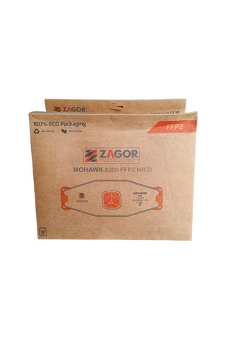 Zagor Mohawk 8200 Ffp2 Nr D Toz Maskesi 10 Lu Kutu