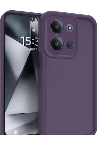 Xiaomi Redmi 15c 4g Viera Silikon - Mürdüm