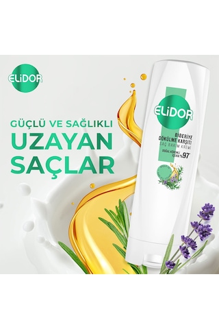 Elidor Biberiye Dökülme Karşıtı Saç Bakım Kremi 2 x 350 ML