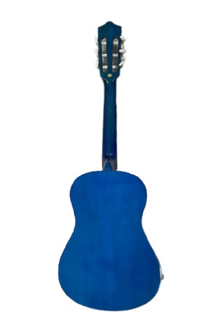 Klasik Gitar Yarım Boy 2/4 (1/2) Mavi Renk Sap Ayarlı