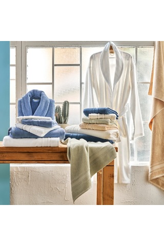 Linens Soft Pamuk Banyo Havlusu Beyaz 85 x 150 CM