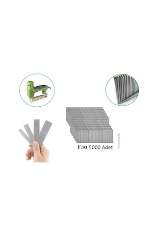 Venoa F30 Havalı Zımba Makina Çivisi 30 Mm 5000 Adet