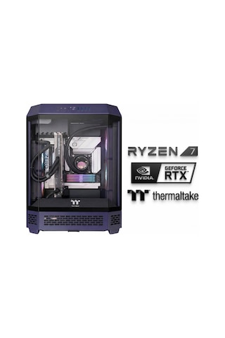 Thermaltake Astro X30 R7-7800X3D 32 GB 1 TB M.2 NVMe SSD 16 GB RTX5070 Ti Free Dos Masaüstü Oyuncu Bilgisayarı