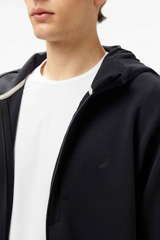 Nautica Erkek Regular Fit Kapüşonlu Sweatshirt - Siyah Siyah