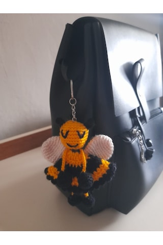 Bdp Home Arı Amigurumi Anahtarlık